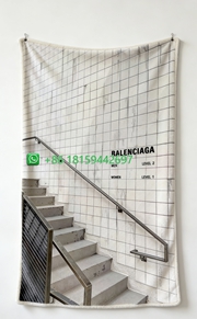 Balenciaga Throw Blankets